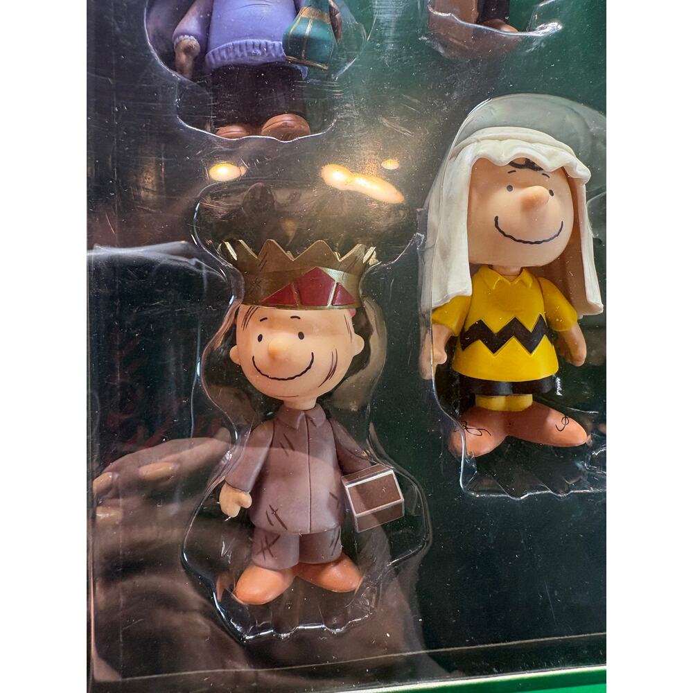 Peanuts Christmas Mini Nativity Pageant Set of 9 NIB - Picture 13 of 16